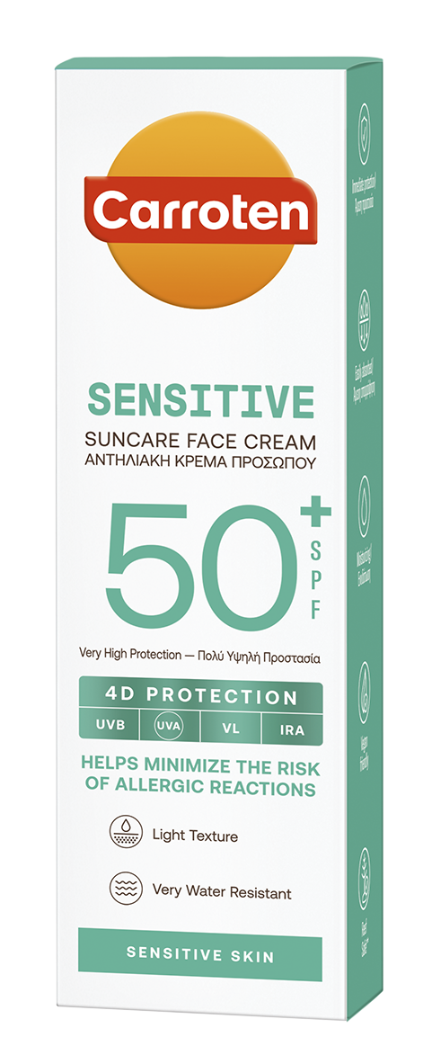 Carroten Sensitive Face Cream SPF50+